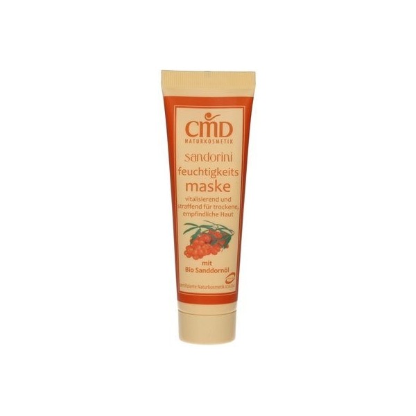 CMD Sable orini Crème hydratante Lot de 2 2 x 50 ml Crème pour le visage avec Argousier Bio Bio, vegan, cosmétique naturel