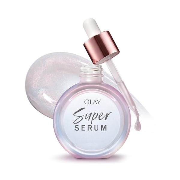 Olay Super sérum 300 ml avec niacinamide, vitamine C, peptides, AHA et vitamine E