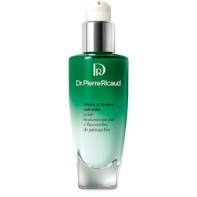 Dr Pierre Ricaud Sérum Activateur Anti-Rides - Serum pour le Visage à lAcide Hyaluronique & Galanga Bio - Soin Anti Âge & An