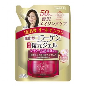 KOSE Kose Gray Swan All-in-One Dark Repair Gel EX repack et il pèse 90 g.