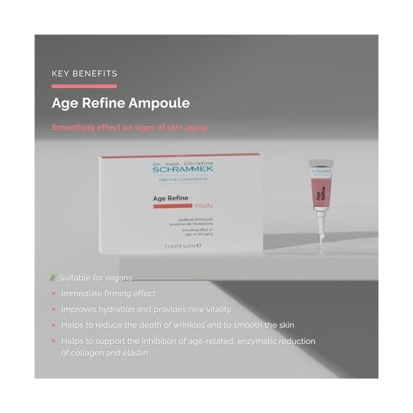 SCHRAMMEK Age Refine Ampoules 7 x 2 ml