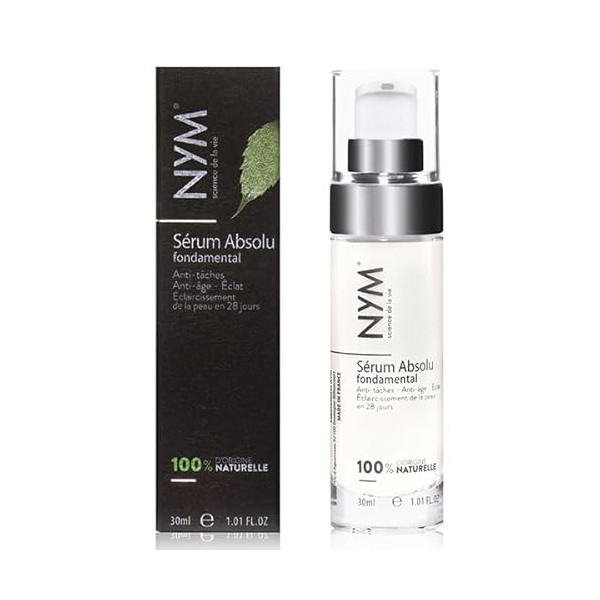 NYM Sérum Anti-Tâches Fondamental 30ml Crème Jour et Nuit
