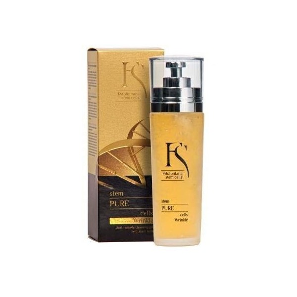 Produit de recherche - Gel nettoyant anti-rides pur avec cellules souches, combinaison dextraits de plantes, peptides et com