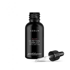 Gentlehomme Sérum visage au rétinol pour homme – Sérum naturel pour enlever les taches sombres pour le visage – Sérum anti-ri