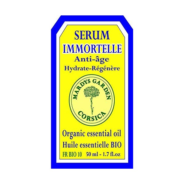 SERUM IMMORTELLE Anti-âge aux huiles essentielles BIO 50ml