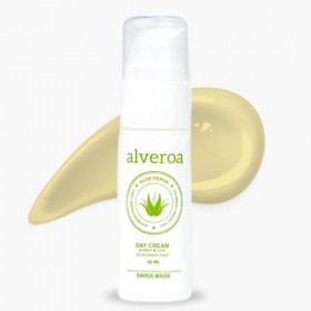 Alveroa Day Cream | Le vainqueur du comparateur | Crème naturelle à laloe vera | Anti-âge | Cosmétique naturel | Crème pour 