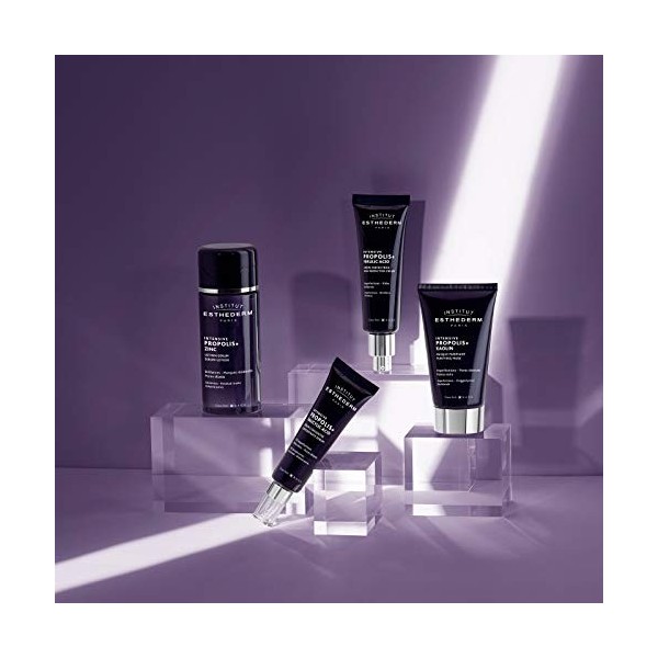 Institut Esthederm - Lotion-Sérum Intensive Propolis+ - Soin Visage - Peau Purifiée, Brillances et Marques Résiduelles Réduit