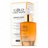 GOLD COLLAGEN Instant Glow - Sérum à la vitamine C et à la vitamine E - Triple action antioxydante - Sérum astringent pour le