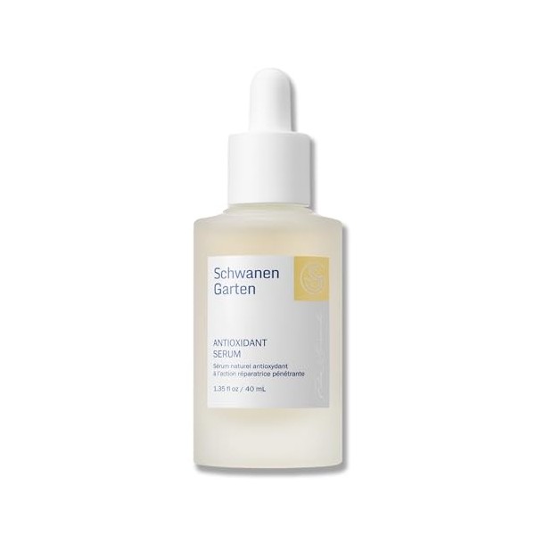 Schwanen Garten Sérum antioxydant 1,35 oz / 40 ml - Traitement essentiel, ingrédients biologiques et récoltés personnellement