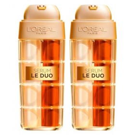 LOréal Paris Age Perfect Anti-Aging Sérum Le Duo pour tous les types de peaux, double action, raffermissant et éclaircissant