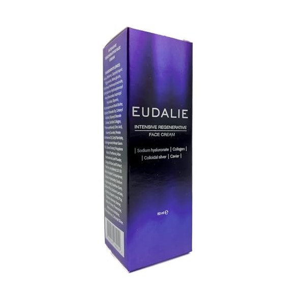 Eudalie Crème visage au collagène, beurre de karité et huile davocat 50 ml