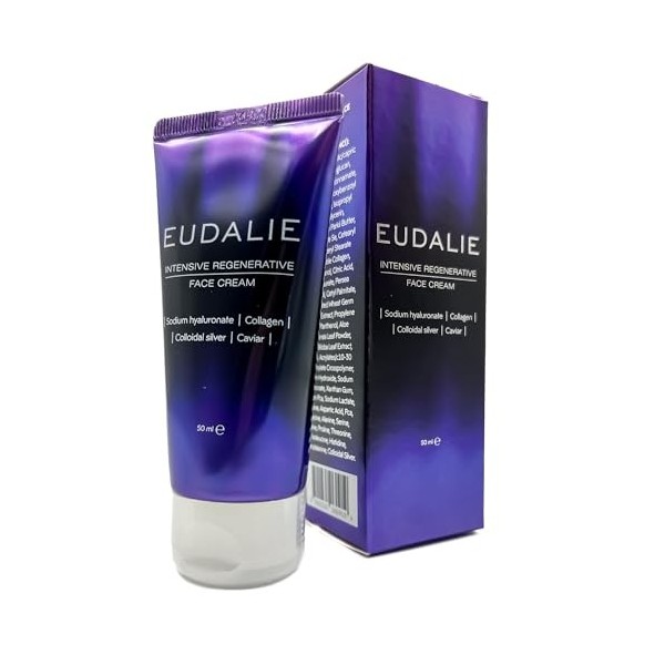 Eudalie Crème visage au collagène, beurre de karité et huile davocat 50 ml