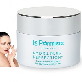 Le Pommiere - Crème Anti-Âge Nourrissante Hydratante 50 ml, anti-rides. Acide hyaluronique et collagène. Vitamines A, C, E, Q