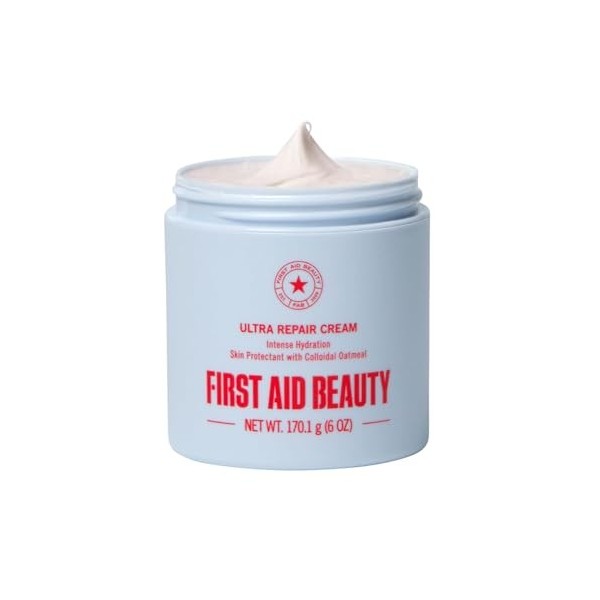 First Aid Beauty Ultra Repair Cream – Eczema Relief & Skin Barrier Repair Moisturizer with Colloidal Oatmeal & Ceramides, for