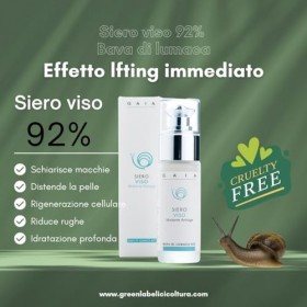Sérum visage hydratant anti-âge, formulé à base de bave descargot biologique pure à 92%, hydrate en profondeur, lisse les ri