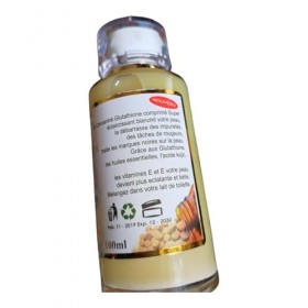 Concentré glutathione comprimé clarifiant et eclaicissant. Ne donne pas de quinto 1 serum-35 euros