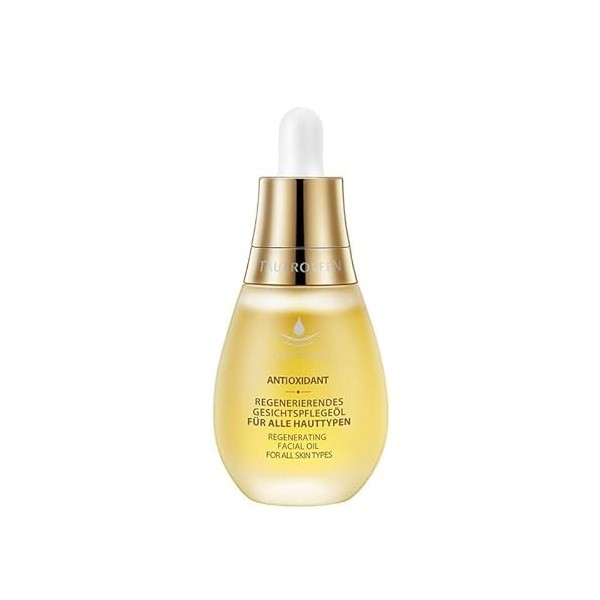 TAUTROPFEN Naturkosmetik Huile pour le visage, Huile de soin régénératrice pour tous les types de peau, 35 ml
