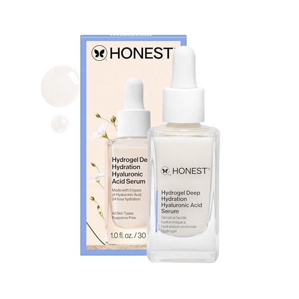 Stay Hydrated Hyaluronic Acid Plus Nmf Serum by Honest for Women - 1 oz Serum