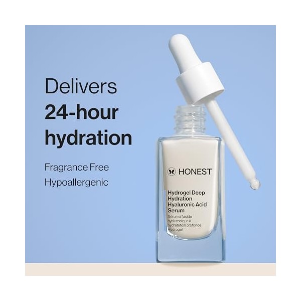 Stay Hydrated Hyaluronic Acid Plus Nmf Serum by Honest for Women - 1 oz Serum