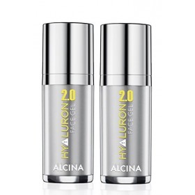 Alcina Lot de 2 flacons de gel hyaluronique pour le visage 2.0 30 ml