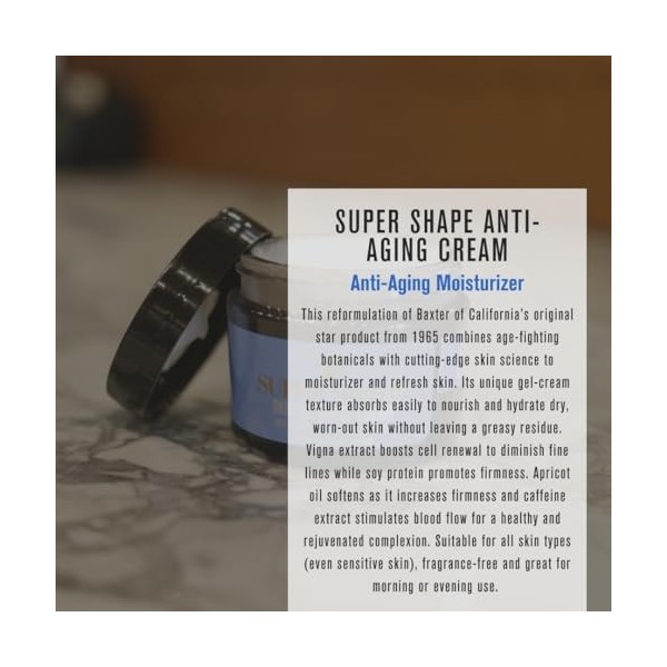 Baxter of California Crème anti âge Crème Jour et Nuit