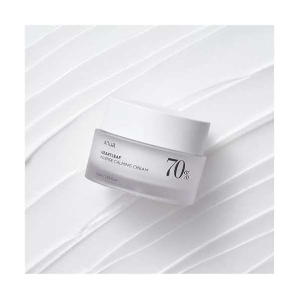 Anua Heartleaf 70 Intense Calming Cream - Crème apaisante Crème Jour et Nuit