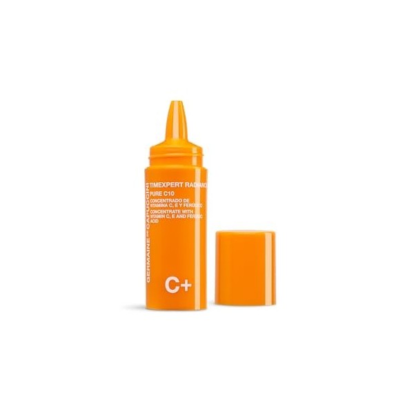 Germaine de Capuccini Timexpert Pure C10 - Sérum visage antioxydant concentré de vitamine C, E et acide férulique - Réduit le