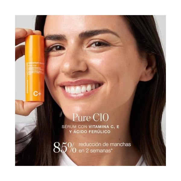 Germaine de Capuccini Timexpert Pure C10 - Sérum visage antioxydant concentré de vitamine C, E et acide férulique - Réduit le