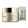 RoC Retinol Correxion Line Smoothing Max Hydration | Crème visage à lacide hyaluronique, hydratant anti-rides | 50 ml + paqu