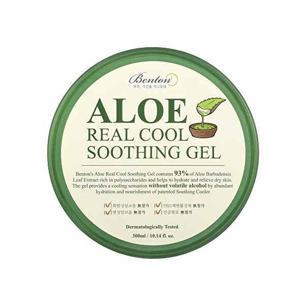 Benton Aloe Real Cool Soothing Gel 300 ml Crème Jour et Nuit