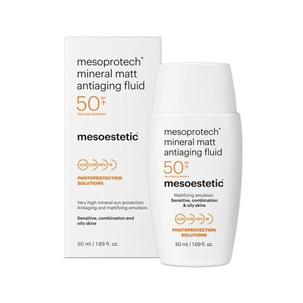 Mesoestetic Mesoprotech Mineral Matt Antiaging Fluid Spf50+ 50 ml