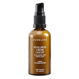 bonne chance JUNGLÜCK Crème Hyaluronique Légère | Nourrit sans être gras et hydrate intensément la peau