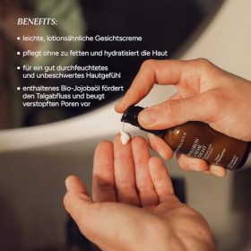 bonne chance JUNGLÜCK Crème Hyaluronique Légère | Nourrit sans être gras et hydrate intensément la peau