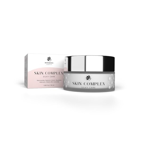 MICROBIONIC Skin Complex Silky Care Crème de jour avec céramides, niacinamide et hyaluronique Renforce la barrière cutanée et