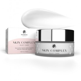 MICROBIONIC Skin Complex Silky Care Crème de jour avec céramides, niacinamide et hyaluronique Renforce la barrière cutanée et