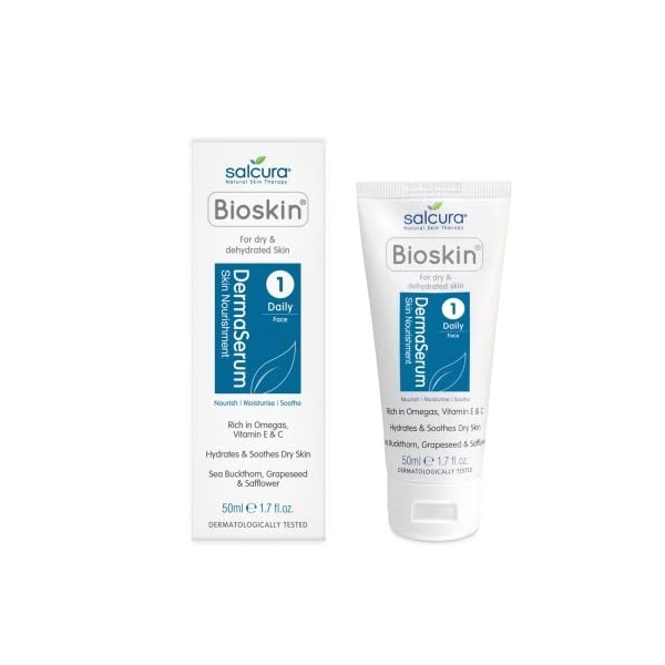 Salcura Natural Skin Therapy Bioskin Face Dermaserum, 1 Pack 1 x 50 ml 