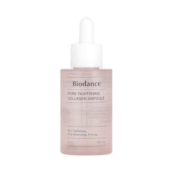 BIODANCË - Ampoule de collagène raffermissant des pores - 50 ml - Sérum raffermissant les pores