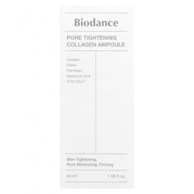 BIODANCË - Ampoule de collagène raffermissant des pores - 50 ml - Sérum raffermissant les pores