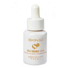 MEDICHY MODEL - Skin10 Vita C Radiance Serum - Eclaircissant et rajeunissant - Formule anti-pollution et antioxydante à la vi