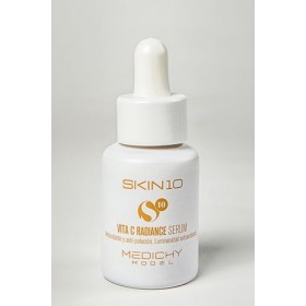 MEDICHY MODEL - Skin10 Vita C Radiance Serum - Eclaircissant et rajeunissant - Formule anti-pollution et antioxydante à la vi