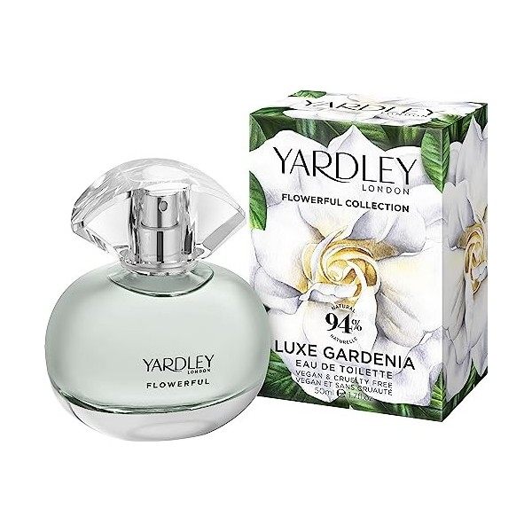 Yardley London Luxe Gardenia Eau de toilette pour femme 50 ml