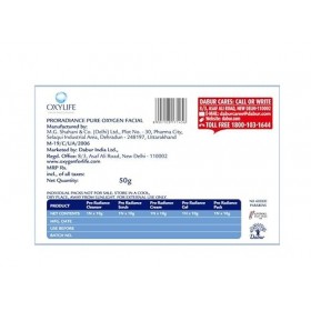 Oxylife Salon Professional Pro Radiance Pure Oxygène pour le visage 50 g