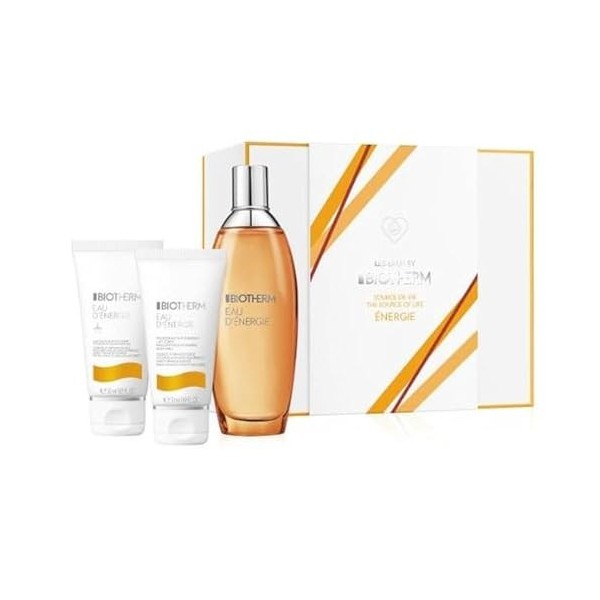 Biotherm - Coffret Eau dEnergie - Parfum Femme - Fraîcheur & Parfum Agréable
