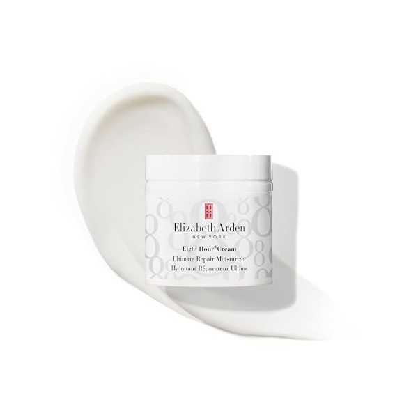 Elizabeth Arden - Eight Hour Cream Ultimate Repair Moisturizer, Crème Visage Hydratante Légère au Squalane, Soin Visage à lH