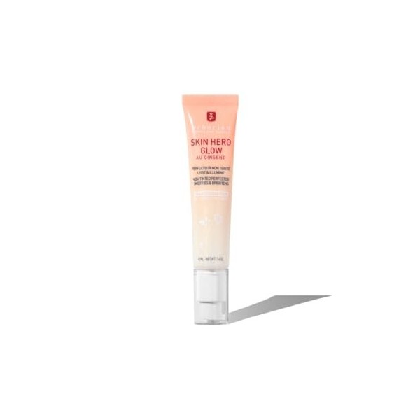 Erborian - Skin Hero Glow - Soin Visage Perfecteur de Peau Non Teinté - Booster d’Éclat 7 Jours - Effet Glass Skin - Texture ...