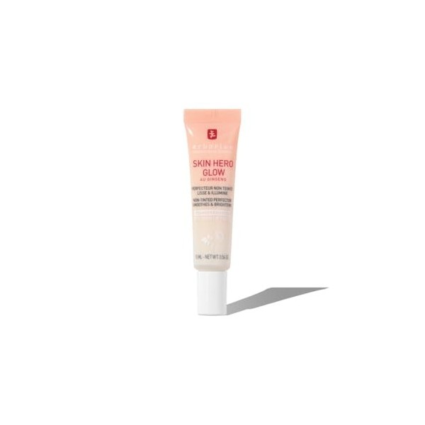 Erborian - Skin Hero Glow - Soin Visage Perfecteur de Peau Non Teinté - Booster d’Éclat 7 Jours - Effet Glass Skin - Texture ...