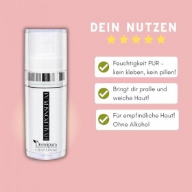 Sérum anti-acide hyaluronique - Sérum anti-âge - Pour pique-nique, peaux mixtes sèches et sensibles