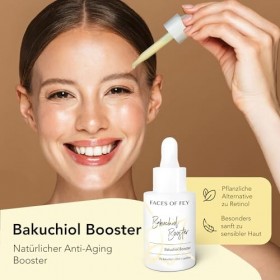 Bakuchiol Sérum anti-âge Booster de sérum anti-âge 1 % Bakuchiol Alternative naturelle au rétinol Q10 & lécithine Cosmétique 