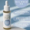 Balance Me Sérum hyaluronique trimoléculaire 30 ml, sérum anti-âge pour peaux matures, avec aloe vera pour soutenir lhydrata