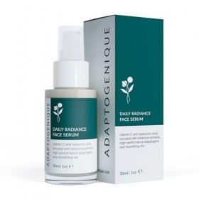 Adaptogenique Daily Radiance Sérum visage avec vitamine C et acide hyaluronique | Hydrate, illumine et combat le vieillisseme